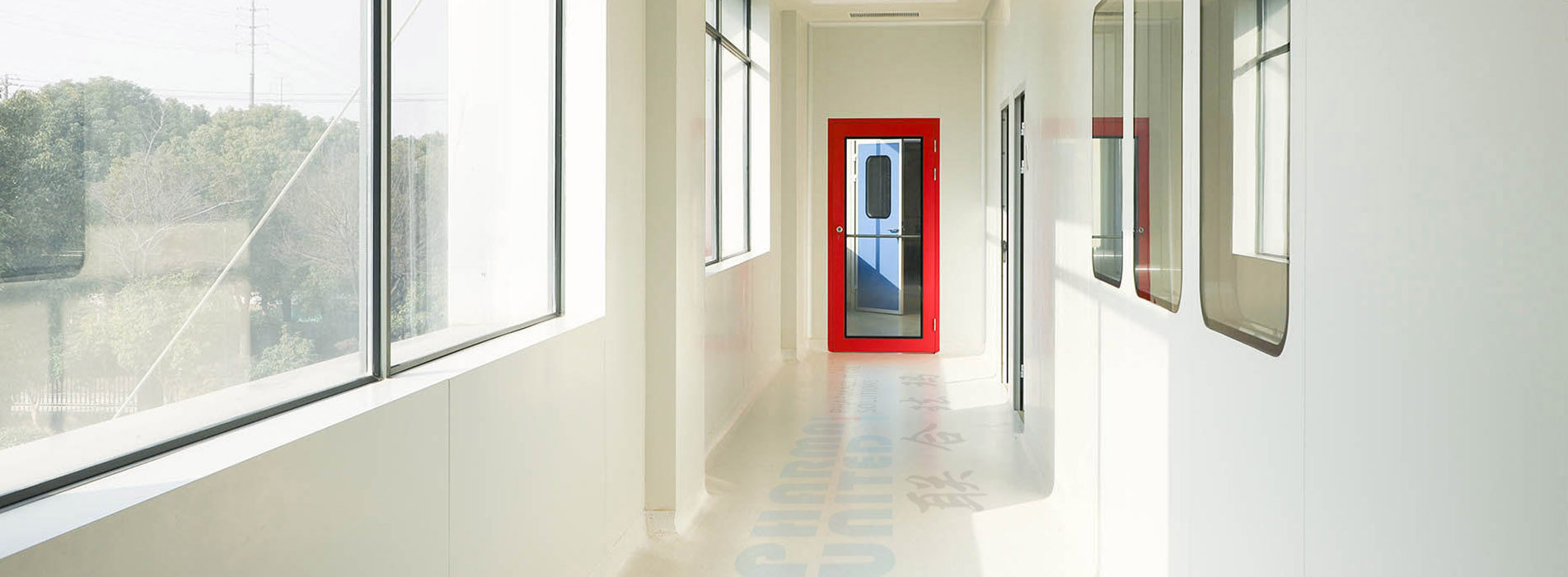 Soluzione chiavi in mano per camere bianche.